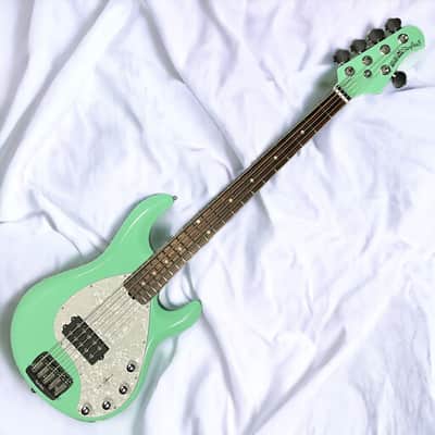 Ernie Ball Music Man StingRay 5 Special, Laguna Green / Rosewood *LAST 1! image 2