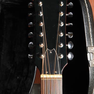 Epiphone FT-160 Texan-12 Sunburst 12-String Acoustic Guitar MIJ 1970s Pre-Owned image 3