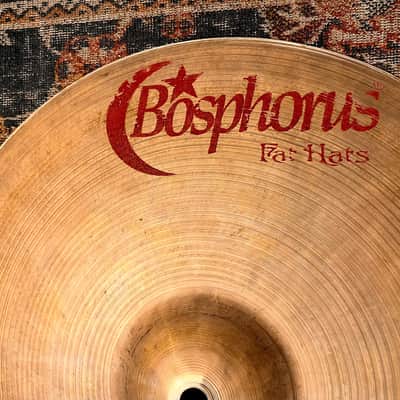 ORIGINAL Bosphorus FAT HATS Hihats 14” 910 1050 g Stanton Moore! LIGHT Smooth! Beautifully Mellowed image 3