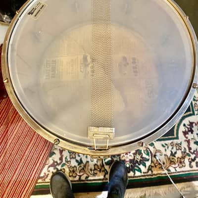 Vintage Leedy 1920s “8x14” ‘Multi-Model’ Nickel Over Brass Snare Drum image 12