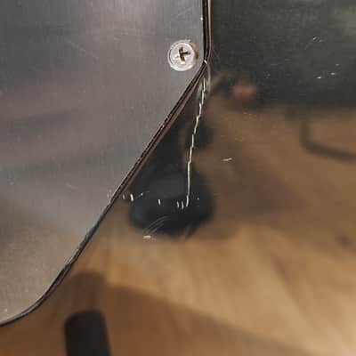 Peavey EVH Wolfgang Stop-Bar Tailpiece Transparent Amber Peavey Case image 21