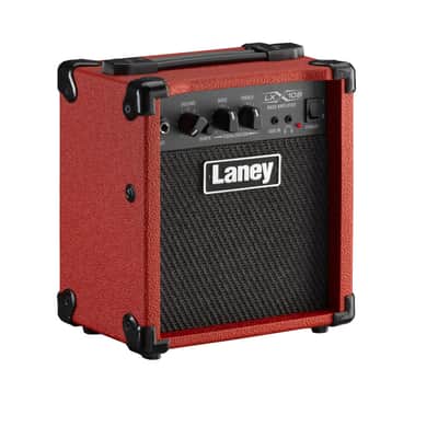 Laney LX10B-RED Bass Guitar Practice Amplifier, Red image 2