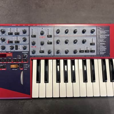 Nord Lead 2X 49-Key 20-Voice Polyphonic Synthesizer 2003 - 2013 - Red image 2