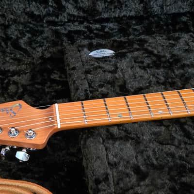 Suhr Modern Custom – Natural Flame Maple Top – Roasted Maple Neck – OHSC image 4