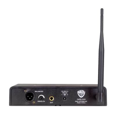 Nady U-1100-GT 100-Channel UHF Wireless Instrument System - Black image 5