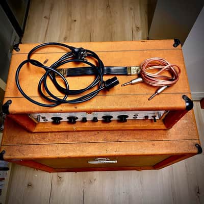 Orange Matamp ex Steffi Stephan Top und Box VINTAGE 1970 - 1977 - orange image 6
