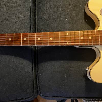 Funky Fujigen Gakki Pyramid Hollow Body  1960’s - Ivory image 10