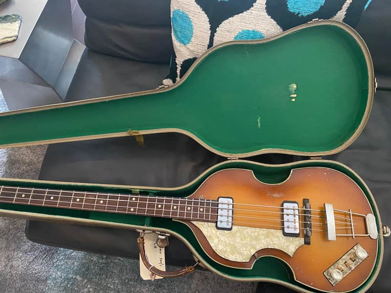 Hofner 500/1 Selmer Bass, Left Handed 1963 - Sunburst image 1