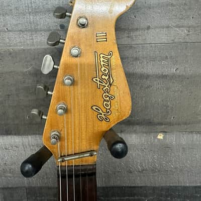 Hagstroom 11 Electric Guitar 1967 Light Blue image 3