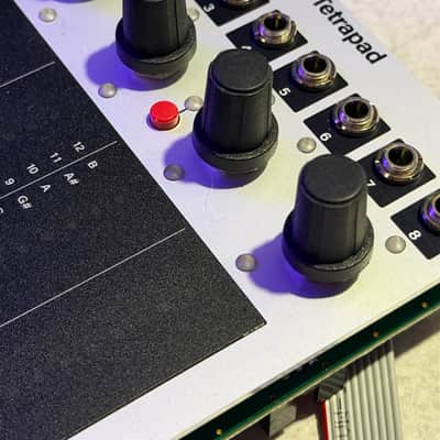 Intellijel Tetrapad Performance Touchpad Eurorack Synth Module 2017 - Present - White image 2