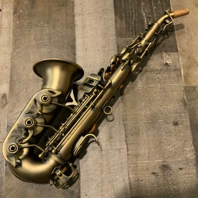P. Mauriat System-76 Curved Soprano Saxophone SYSTEM-76SCDK - Dark Vintage Lacquer image 5