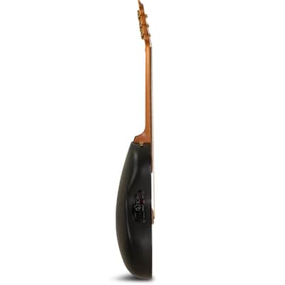 Ovation USA Pro Series Elite E-Acoustic Guitar - Natural image 4