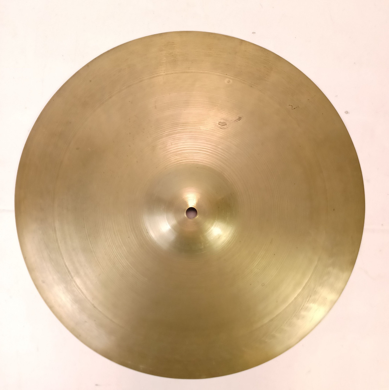 Zildjian 15"794g Hi-Hat Cymbal Paper-Thin Avedis USA Vintage40s B20 Bronze Crash — main photograph