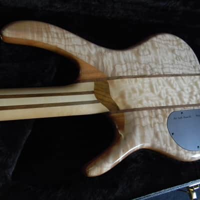 2019 Ken Smith BSR4GN 4 String Fretted Bass Quilted Maple Top and Back Brand New Authorized Dealer ! image 9