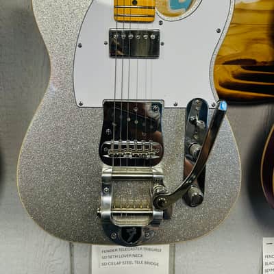 Fender Telecaster with bigsby 2025 - Silver metallic image 2
