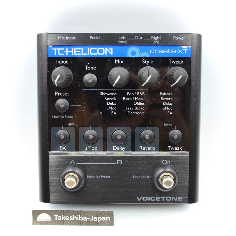TC Helicon VoiceTone Create XT | Reverb UK
