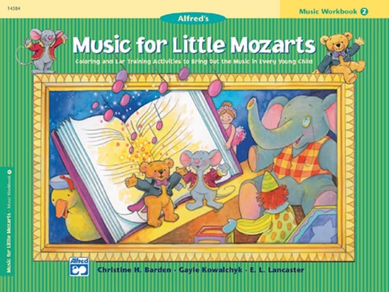 Alfred Music Music for Little Mozarts: Music Workbook 2 image 1