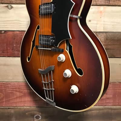 Hofner President Florentine Thinline '66' Brunette 1965 image 6
