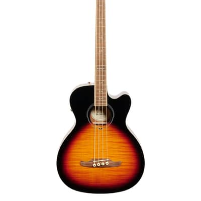 Fender FA450CE Acoustic Electric Bass Guitar 3 Color Sunburst image 2