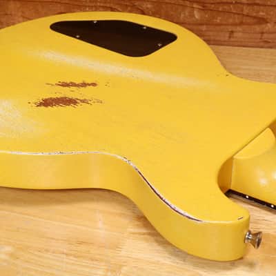 Gibson Les Paul Faded Double Cutaway 2003 DC Cut Faded TV Yellow  93508 image 10