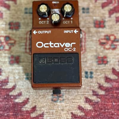 Boss OC-2 Octaver (Black Label) 1982 - 1984 - Brown image 1