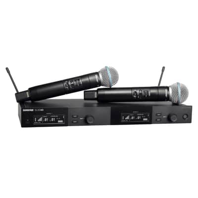 Shure SLXD24D/B58 Dual-Channel Wireless Microphone System-J52 *USA Small Business* image 1