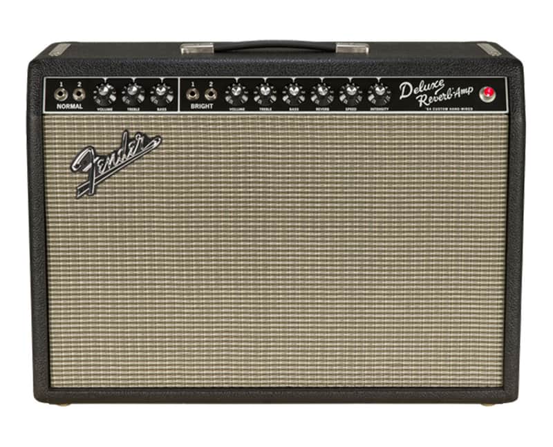 Used Fender '64 Custom Deluxe Reverb 20-Watt 1x12" Tube Combo Amp image 1