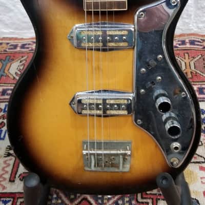 AGS Teisco Imperial Guitar w Gold Foils 1960s Japan