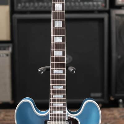 Gibson Custom Shop 1959 ES-355 Diamond Semi-Hollow VOS Electric Guitar - Pelham Blue with Hardshell Case image 5