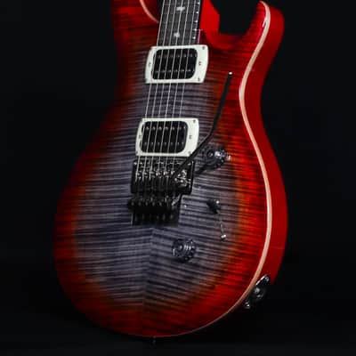 PRS SE Custom 24 Floyd Rose, Charcoal Cherry Burst image 2
