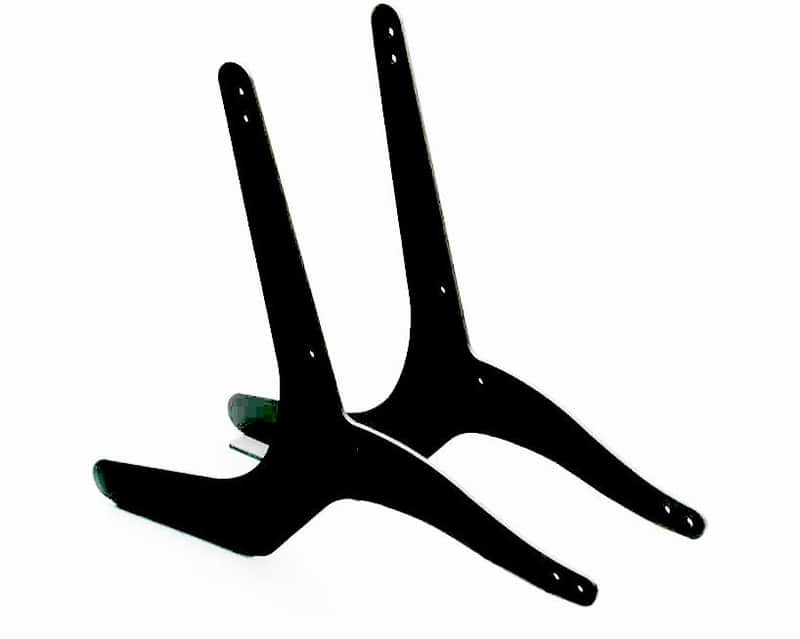 Tiptop Audio Mantis Dual 2-Tier Studio Brackets Kit - Black image 1