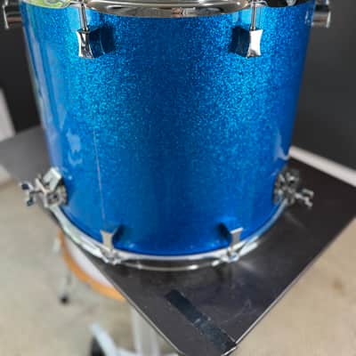 Pork Pie Custom 5-Piece Shell Pack (US Made) — Blue Sparkle Mid 2000’s - Blue Sparkle image 16