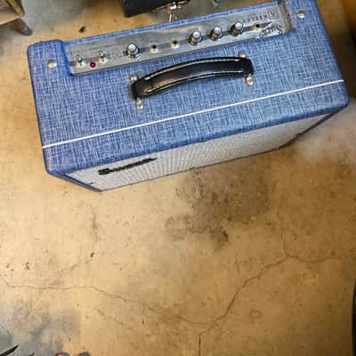 Supro 1970RK Keeley Custom 25-Watt 1x10" Guitar Combo 2018 - Present - Blue Rhino image 2