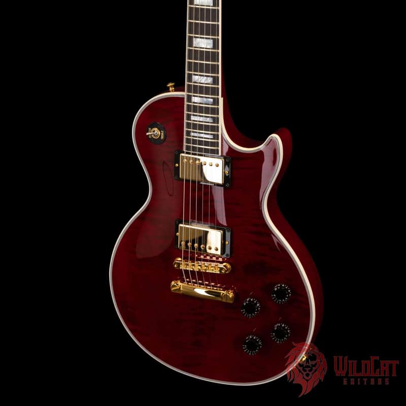Gibson Custom Shop Les Paul Axcess Custom Figured Top Wine Red Used image 1