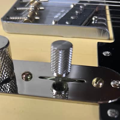 Kinnatone Stainless Steel knurled 3 or 5 way Blade style Switch Tip. For Strat or Tele image 2