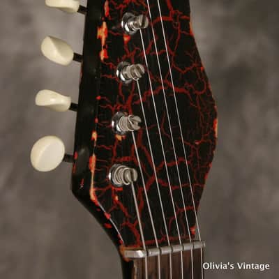 Danelectro Dane C series slimline 1960s Crakle Finish image 7