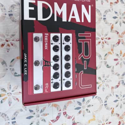Friedman IR-J Jake E. Lee Signature Dual Tube Preamp 2024 - Present - Red / White image 8
