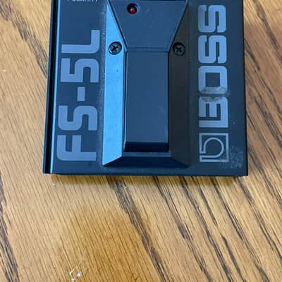 Boss FS-5L Latching Footswitch 1986 - Present - Black image 1