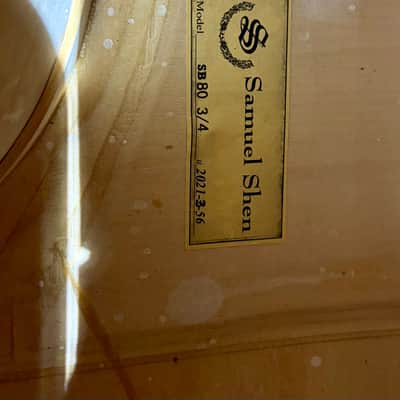 Shen Upright Bass 3/4 With Bow and Case image 5