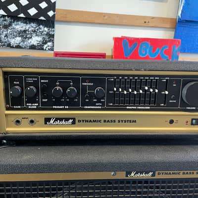 Marshall DBS 7400 hybrid bass guitar head and speakers COMBO 1990's image 3