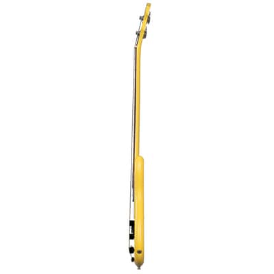 Epiphone Newport Electric Bass Guitar, Sunset Yellow image 5