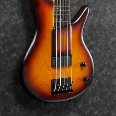 Ibanez Gary Willis Signature 5 String Electric Bass w/Bag - Tequila Sunrise Flat (GWB205TQF) image 5