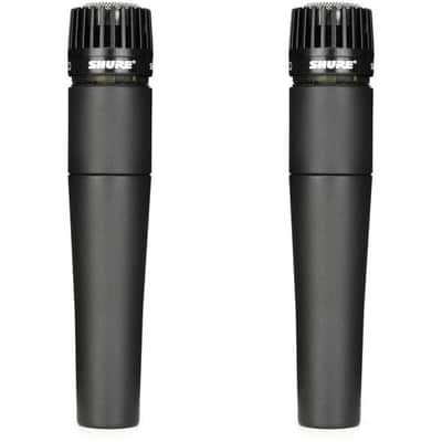 Shure SM57 Cardioid Dynamic Instrument Microphone (2-Pack) image 2