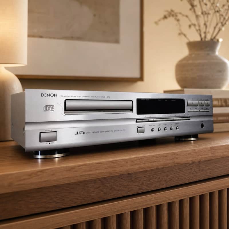 Denon DCD-615 Rare Vintage CD Player Serviced Warranty Tested Compact Disc