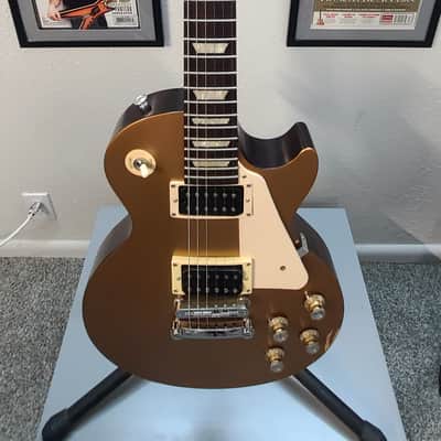 Gibson Les Paul Tribute Studio AWESOME Gold Top 2016 - Gold image 2