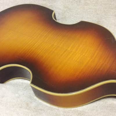 Klira 356 Twen Star Violin Bass 1960's Tobacco Burst image 23