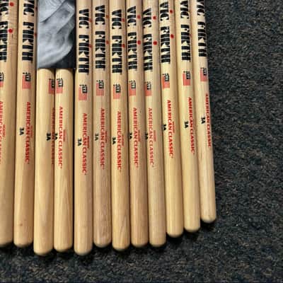 Vic Firth 3A Wood Tip Brick (10 Pair) image 2