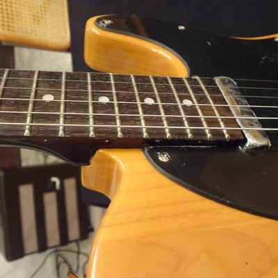 Squire Telecaster w/ Les Paul neck (Modded) 2012 Butterscotch Blonde image 4