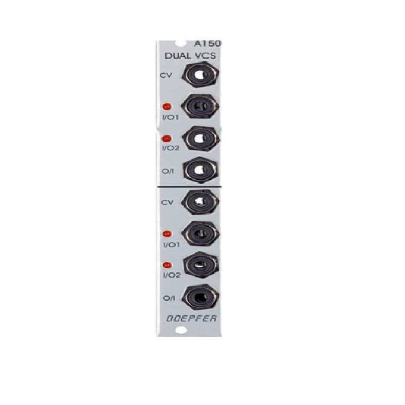 Doepfer A-150 Dual Voltage Controlled Switch Module (silver) image 1