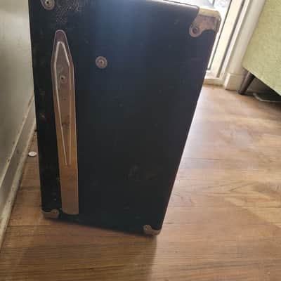 Vintage Fender Bandmaster Piggyback 2x12 Speaker Cabinet 32" w/ Original Fender Speakers & Tilt-Back Legs image 8